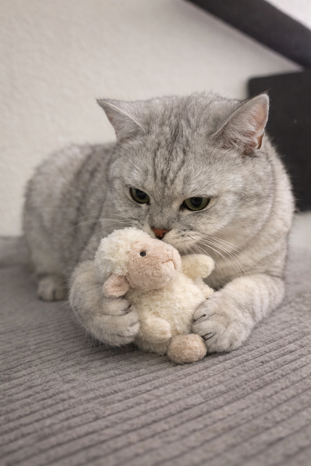 Supawz Mini Box - Schaf Edition - | Katzen Geschenkbox mit Katzenminze & Spielzeug