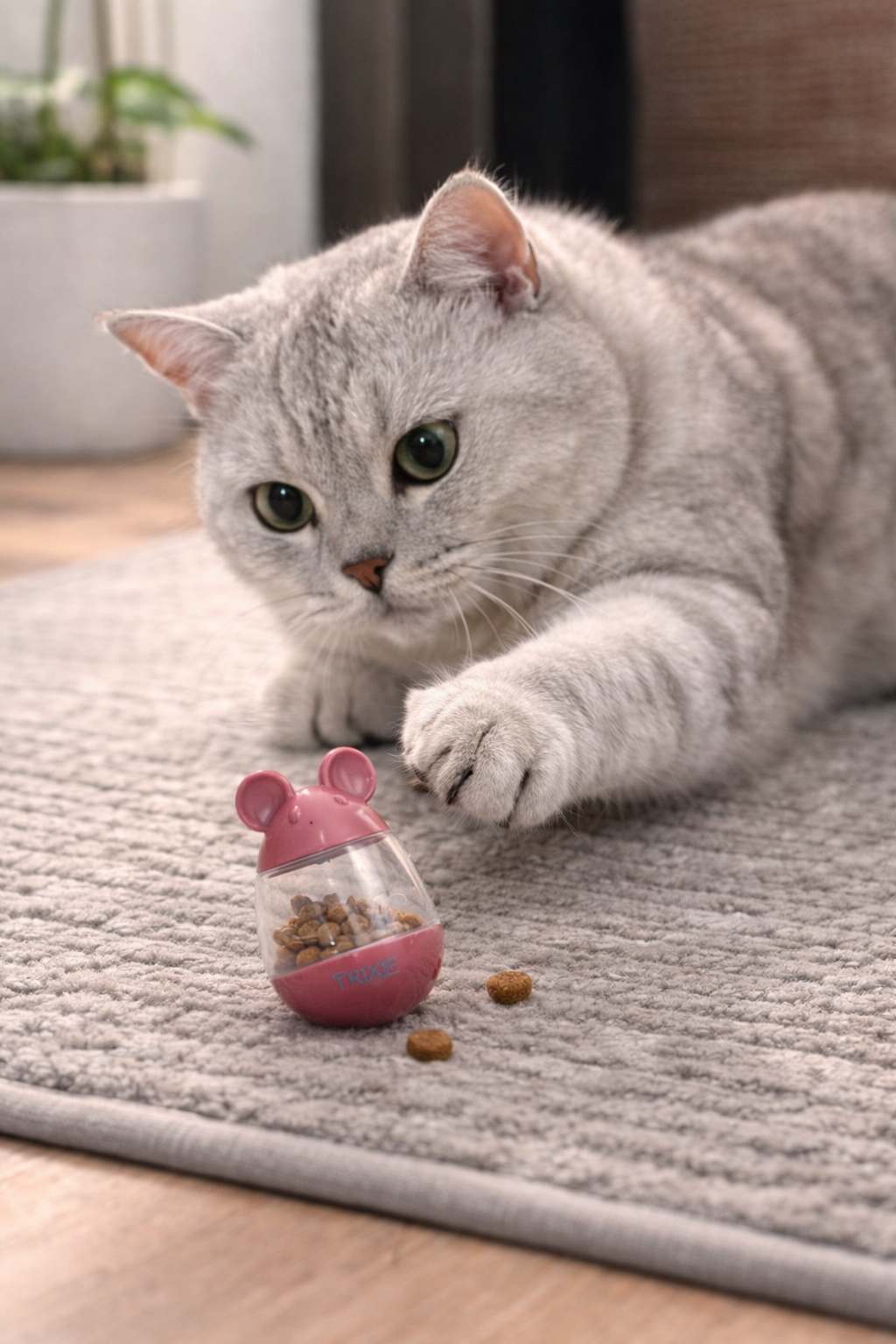 Supawz Mini Box - Snack & Spiel Edition - | Katzen Geschenkbox mit Leckerlis & Spielzeug